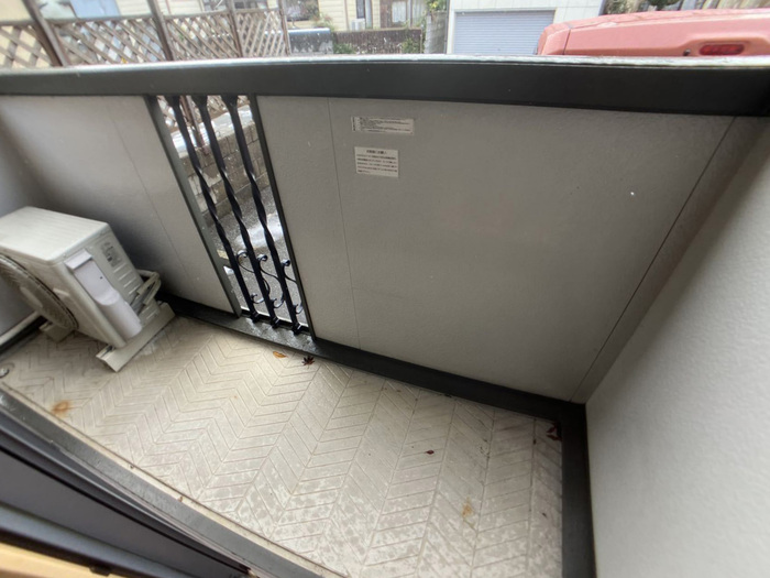 バルコニー　バルコニーがあります