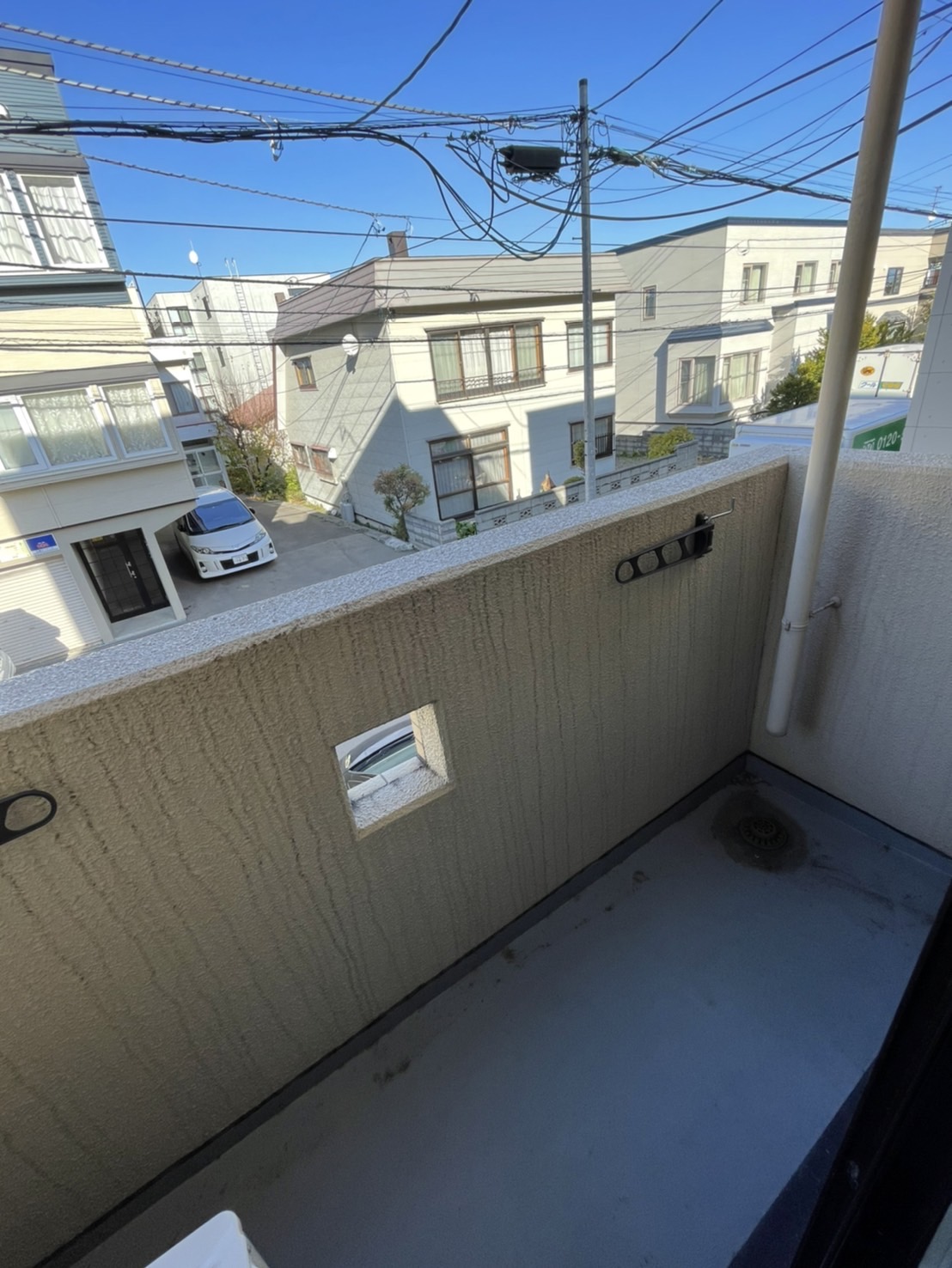 バルコニー　他号室のお写真です。参考にご覧ください。