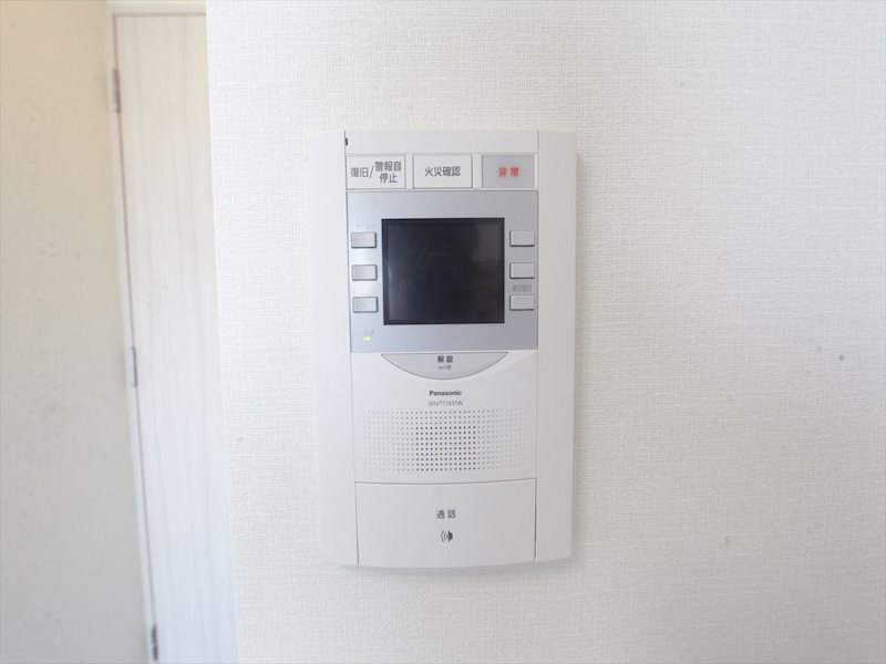 セキュリティ　TVモニター付インターホン完備
