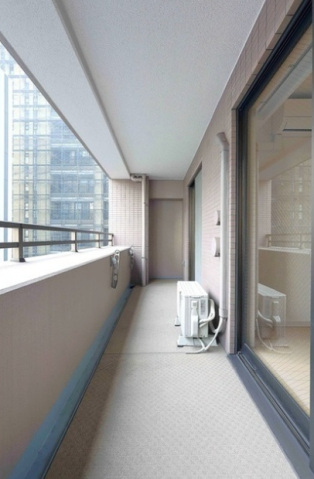 バルコニー　※別部屋の参考写真です。