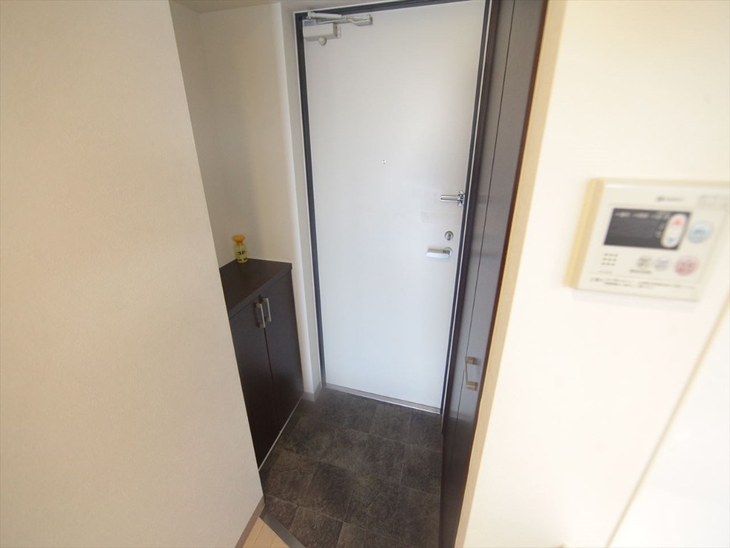 玄関　玄関　シューズボックス付