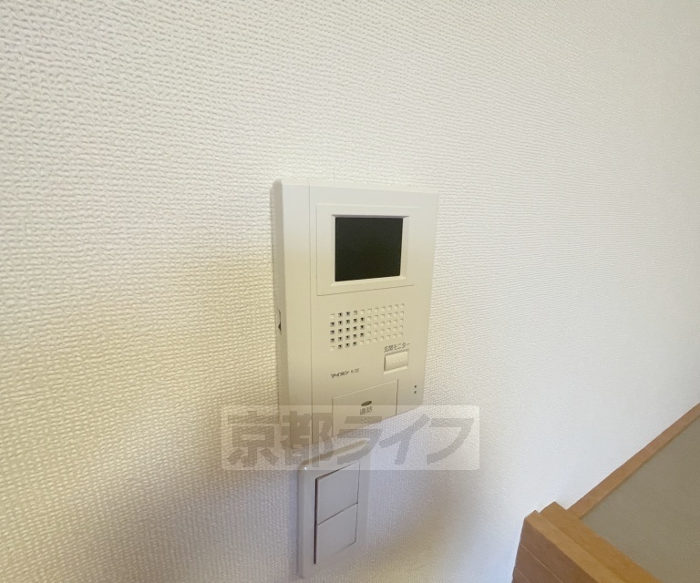 セキュリティ　インターホンです