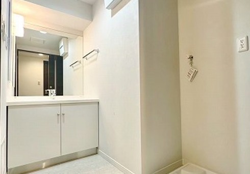 洗面設備　こちらも新品^^　　 独立洗面台