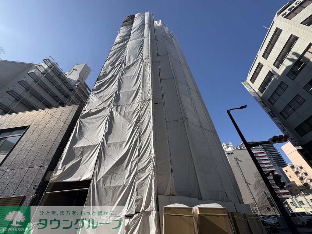 建物外観　建築中です