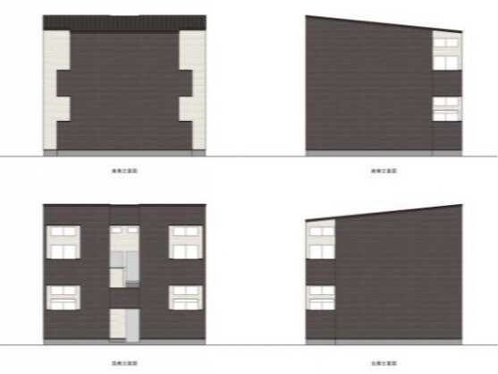 建物外観　外観パースです