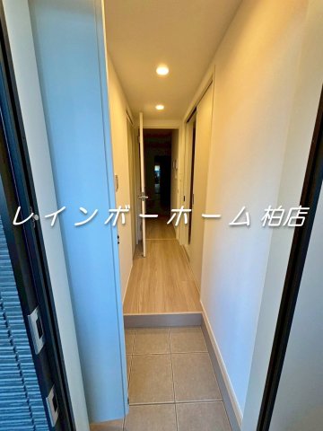 玄関　明るい玄関です