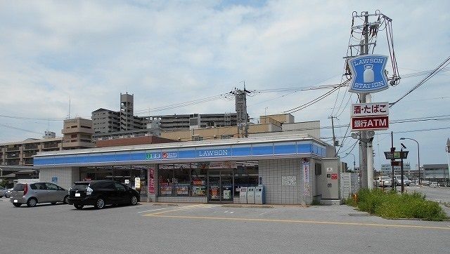 コンビニ　ローソン彦根外町店様（コンビニ）まで150m