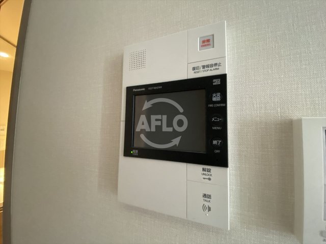 セキュリティ　ブランズタワー御堂筋本町　TVモニター付きインターホン