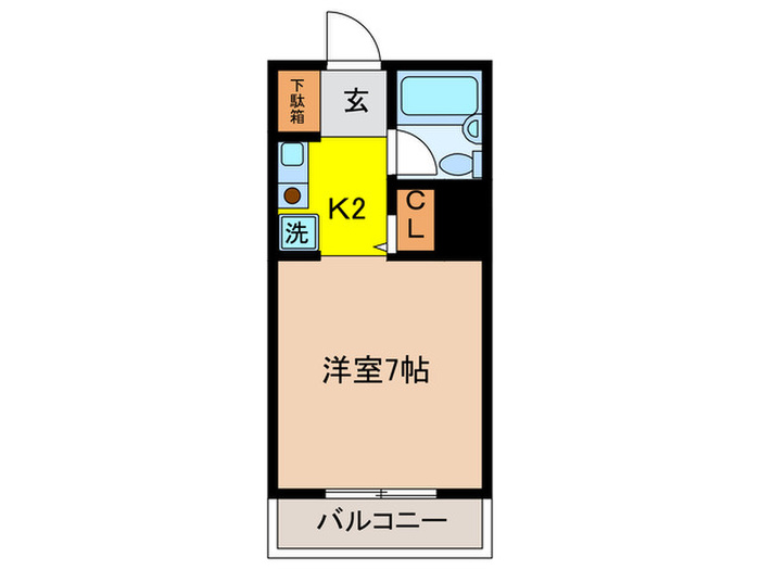 メゾン鼓ヶ滝の間取り写真