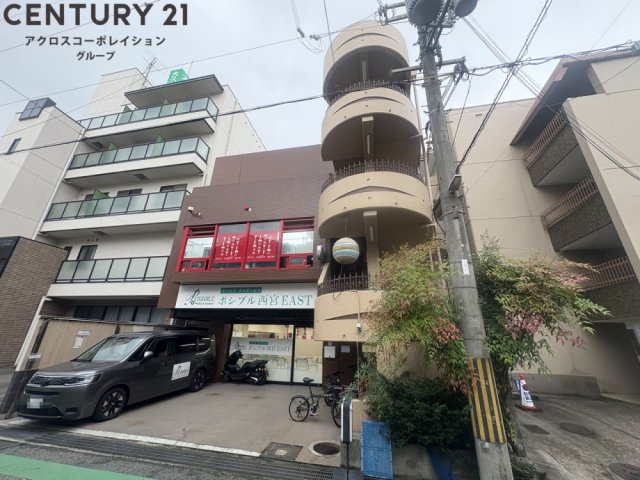 建物外観　駐輪場があります