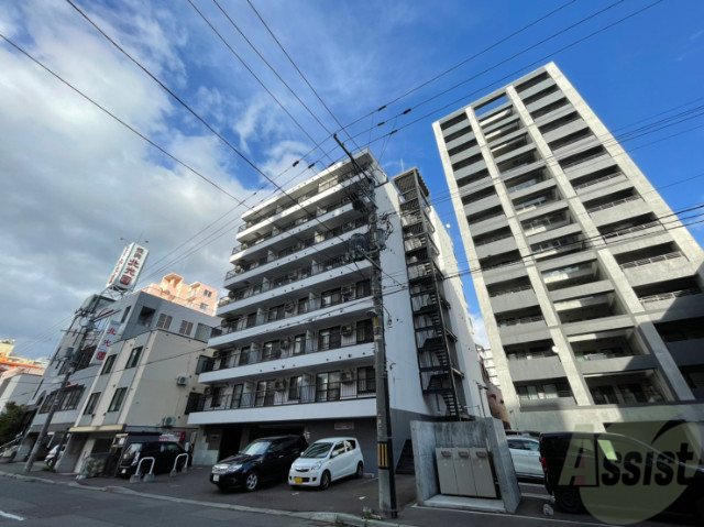 建物外観　札幌市中央区南５条東「セトルクラシカル」