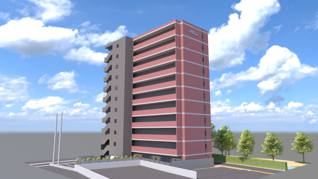 建物外観　完成予想図