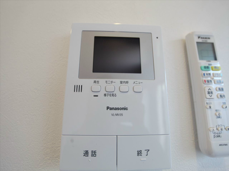 セキュリティ　ＴＶモニター付インターホン