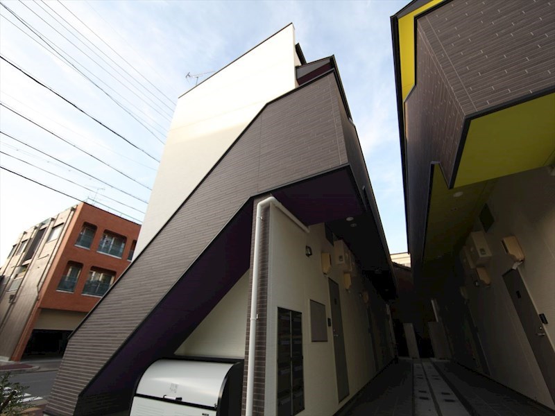 建物外観　外観　デザイナーズ　光インターネット無料