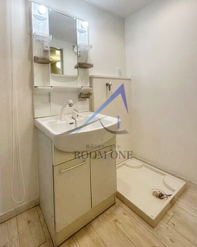 洗面設備　洗面台です。