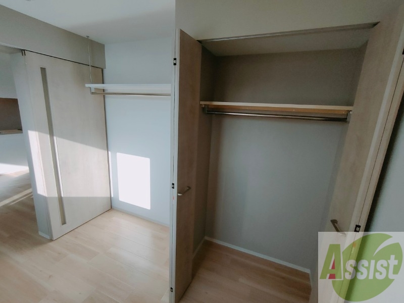 収納　収納もバッチリあるのでお部屋が片付きますよ！