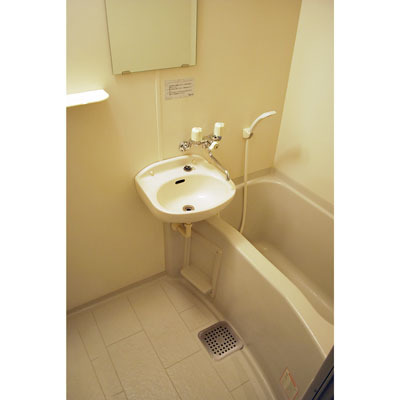 バス・シャワールーム　内装は落ち着いています