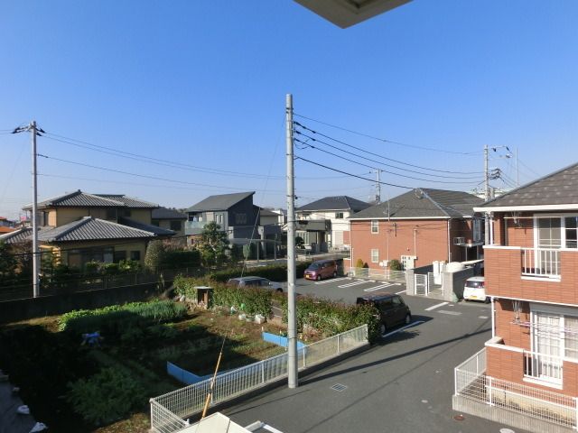 眺望　前に高い建物もないので見晴らしも良いです。