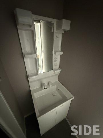 洗面設備　※現在建築中です