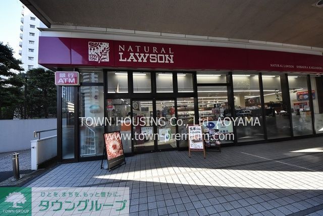 コンビニ　ナチュラルローソン 芝浦海岸通店（コンビニ）まで430m