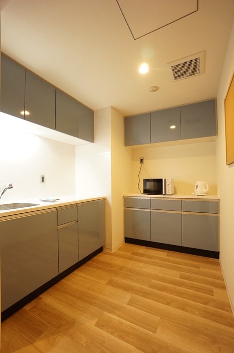 キッチン　ユニット内共用キッチン（コンロ無）