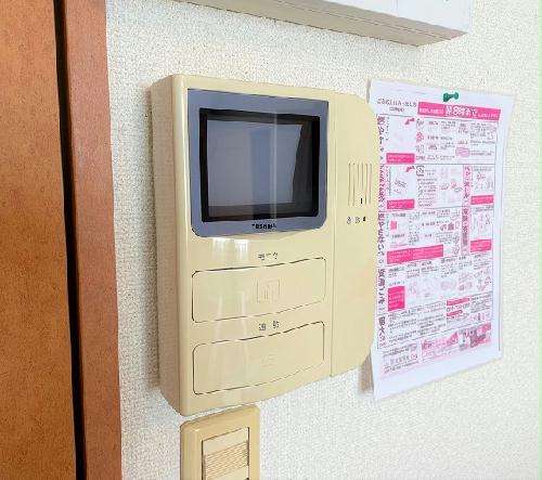 セキュリティ　モニター付きインターホン