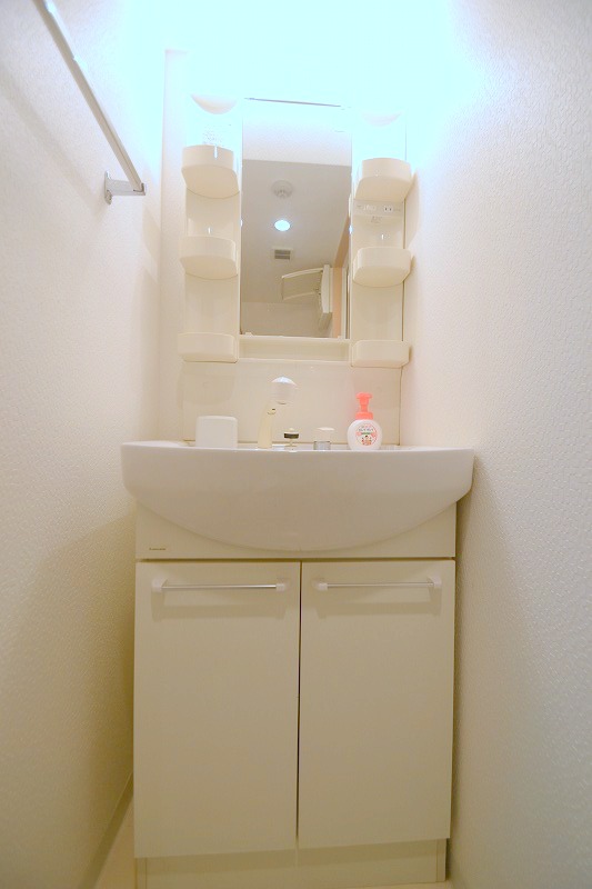 洗面設備　シャンプードレッサーを完備しています