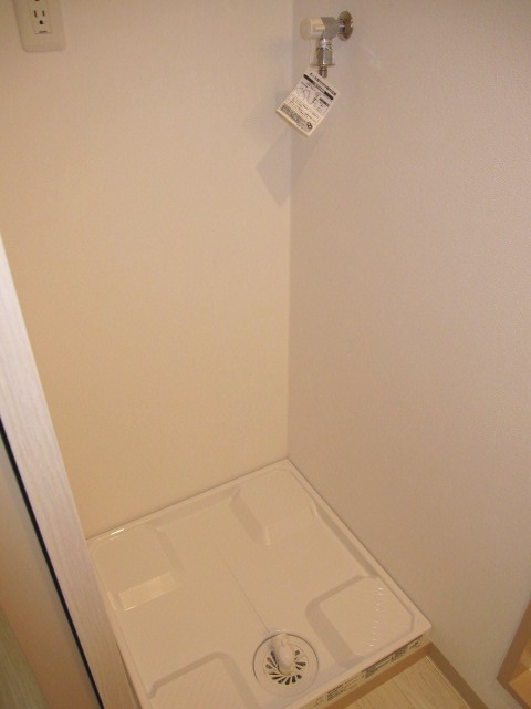 その他　洗濯機室内置きも人気の秘訣です。