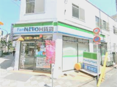 コンビニ　ファミリーマート 蒲田四丁目店（コンビニ）まで383m