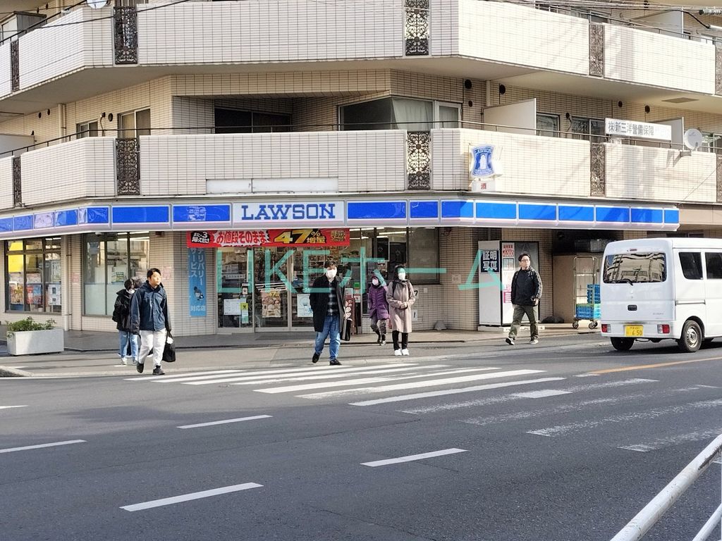 コンビニ　ローソン　津田沼駅（コンビニ）まで1450m