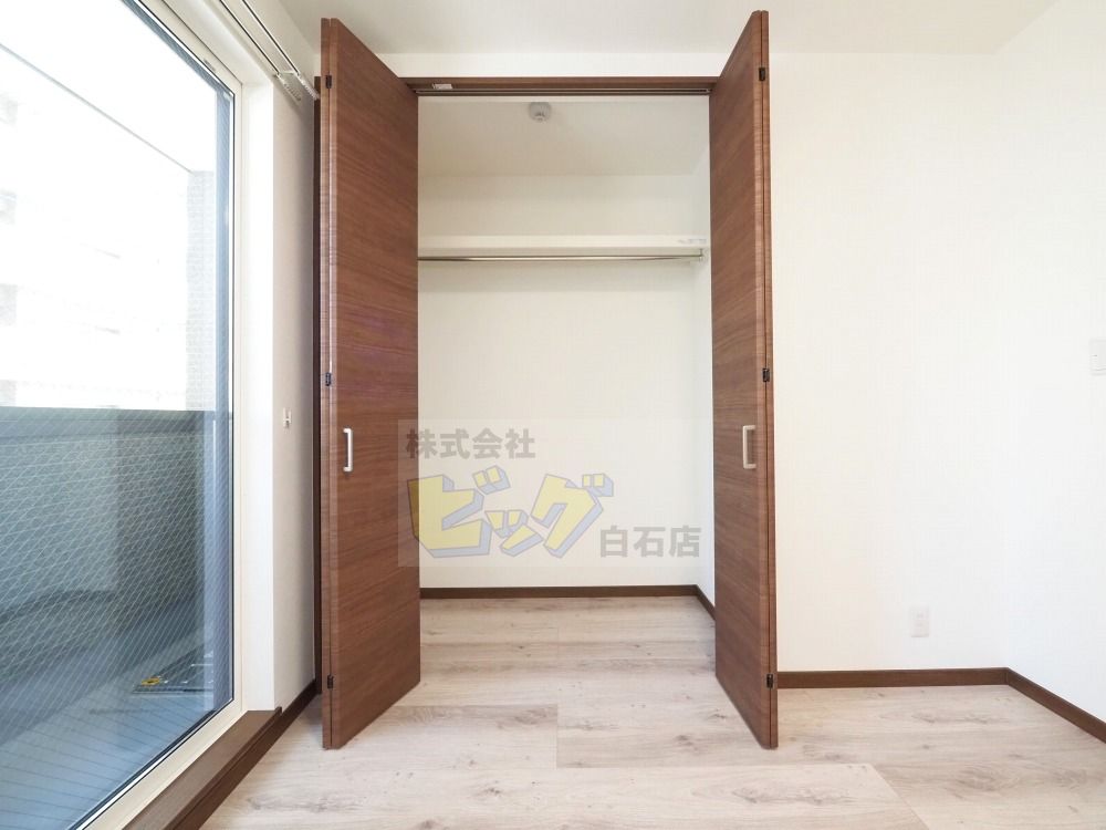 収納　使い勝手の良いクローゼットタイプです♪