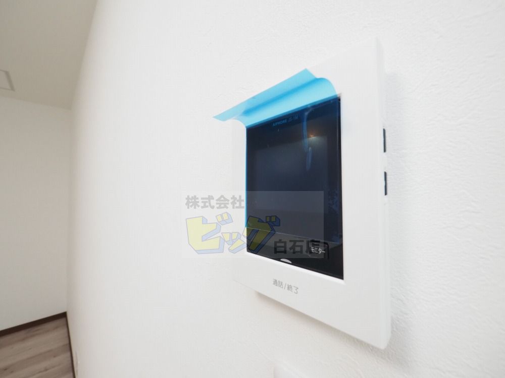 セキュリティ　防犯面で安心のＴＶモニターホン設備が付いています♪