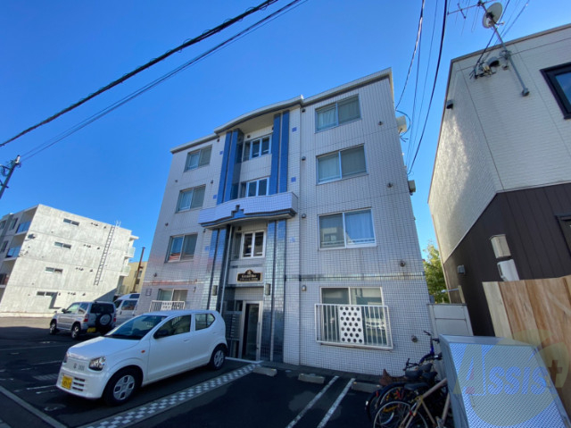 建物外観　札幌市北区北３２条西「グランメール北３２条」