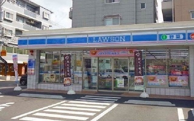 コンビニ　ローソン　草津南1丁目店（コンビニ）まで350m