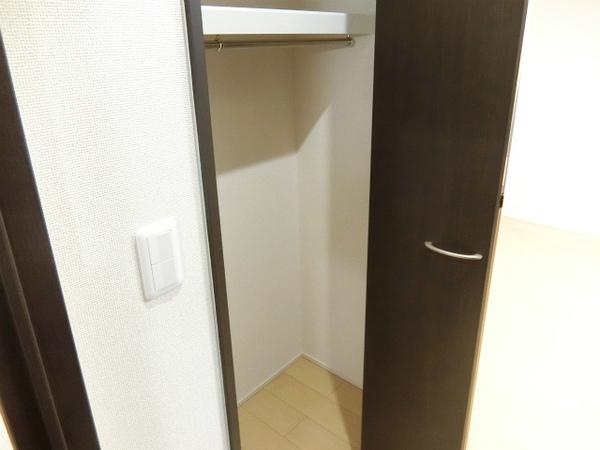 収納　クローゼット！