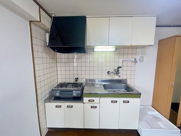 キッチン　★２口ガスコンロ対応★