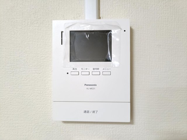 セキュリティ　モニター付きインターホン