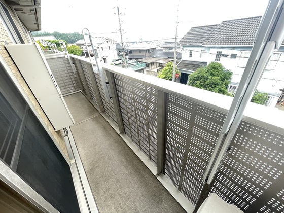 バルコニー　※別部屋の写真です