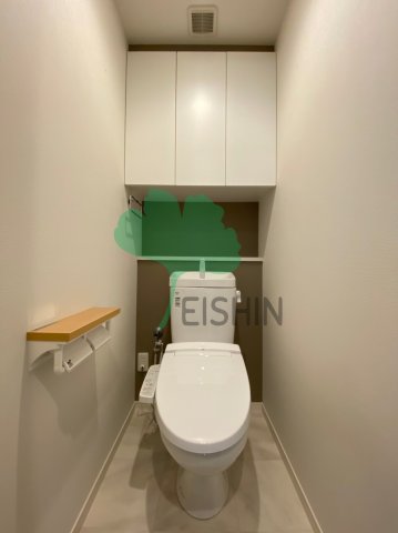 トイレ　清潔感のあるトイレです。