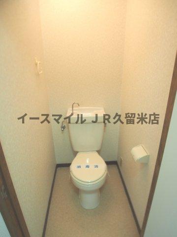 トイレ　ゆったりとした空間のトイレです