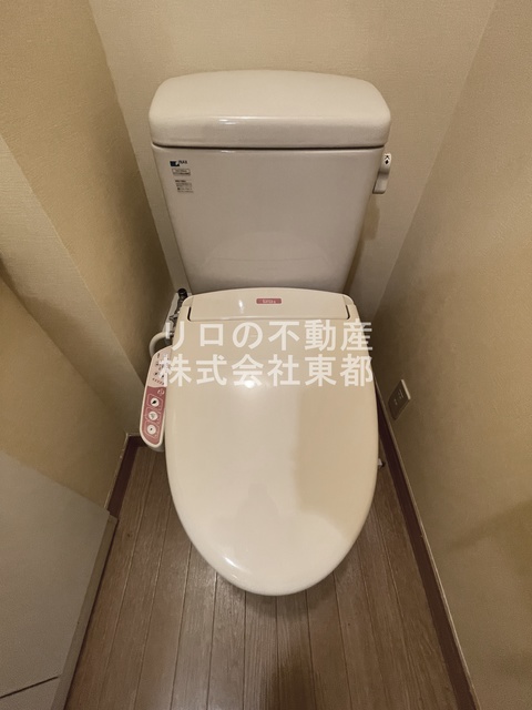 トイレ　洗浄便座付です！毎日清潔・快適にお過ごしいただけます♪