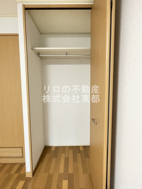 収納　収納はクローゼットタイプなので、整理整頓はかどります☆