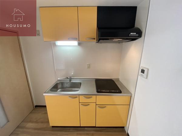 キッチン　コンパクトなキッチンで掃除もラクラク