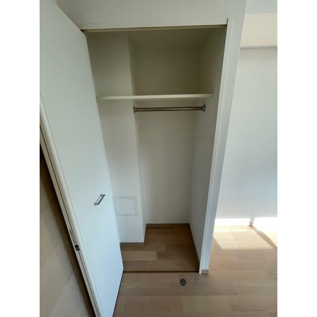 収納　クローゼットです