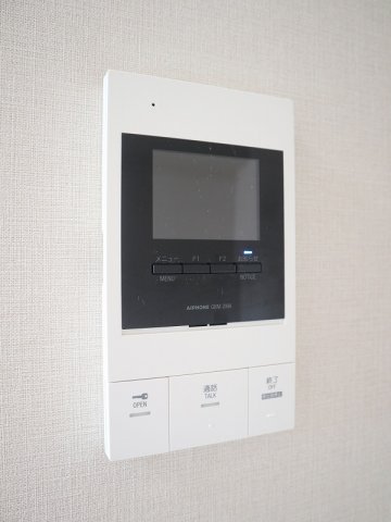 セキュリティ　TV付きインターホンでセキュリティ面も安心です