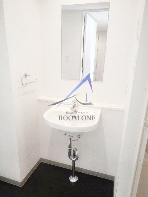 洗面設備　洗面台です。