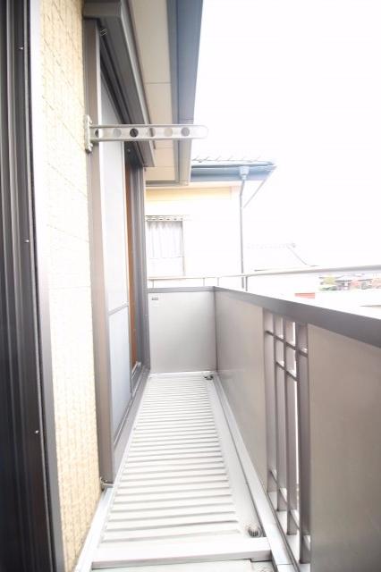 バルコニー　日当たり良好です