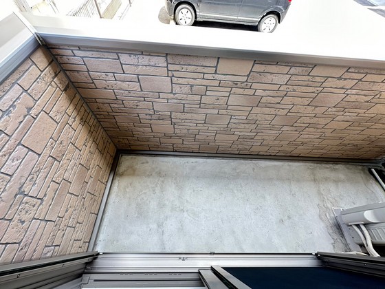 バルコニー　※別部屋の写真です