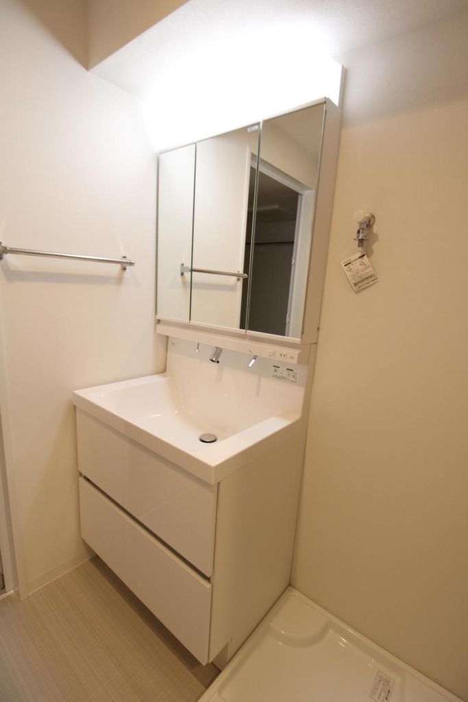 洗面設備　朝便利なシャンプードレッサー