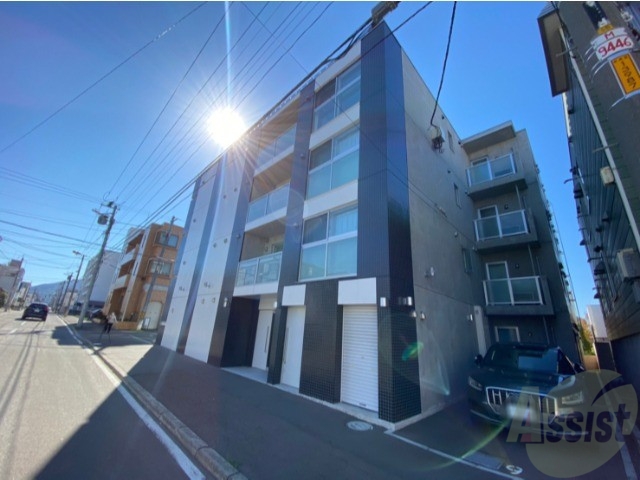 建物外観　札幌市中央区南５条西「ダミエ」